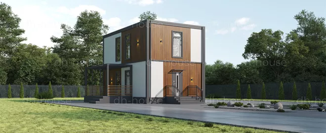 Модульный дом ULTRA 118-2 в Казани для круглогодичного проживания