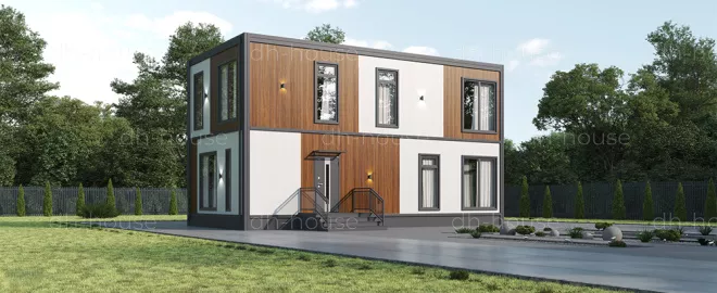 Модульный дом ULTRA 148-2 в Казани для круглогодичного проживания